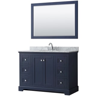 A thumbnail of the Wyndham Collection WCV232348SCMUNOM46 Dark Blue / Polished Chrome Hardware