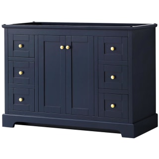 A thumbnail of the Wyndham Collection WCV232348SCXSXXMXX Dark Blue / Brushed Gold Hardware