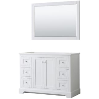 A thumbnail of the Wyndham Collection WCV232348SCXSXXM46 White / Polished Chrome Hardware
