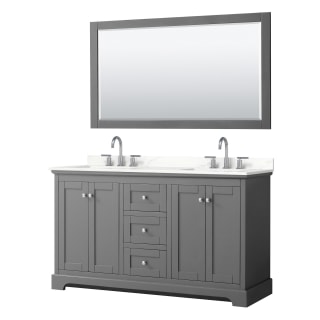 A thumbnail of the Wyndham Collection WCV232360D-QTZ-US3M58 Dark Gray / Giotto Quartz Top / Polished Chrome Hardware