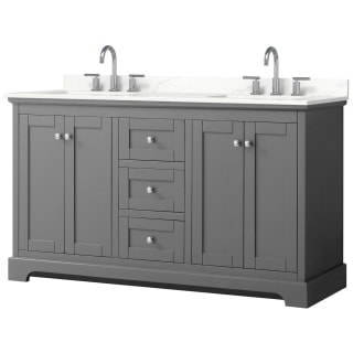 A thumbnail of the Wyndham Collection WCV232360D-QTZ-US3MXX Dark Gray / Giotto Quartz Top / Polished Chrome Hardware