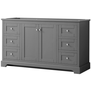 A thumbnail of the Wyndham Collection WCV232360SCXSXXMXX Dark Gray / Polished Chrome Hardware