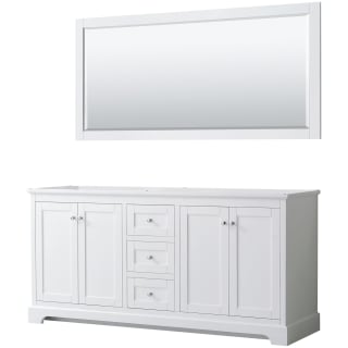 A thumbnail of the Wyndham Collection WCV232372DCXSXXM70 White / Polished Chrome Hardware