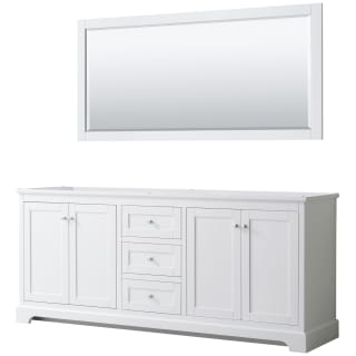 A thumbnail of the Wyndham Collection WCV232380DCXSXXM70 White / Polished Chrome Hardware