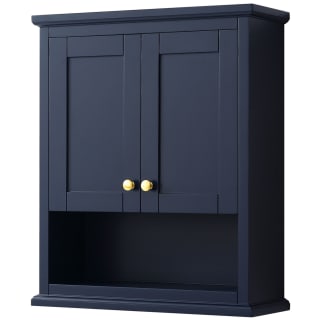 A thumbnail of the Wyndham Collection WCV2323WC Dark Blue / Brushed Gold Hardware
