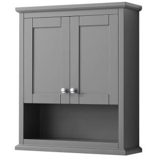 A thumbnail of the Wyndham Collection WCV2323WC Dark Gray / Polished Chrome Hardware