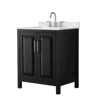 A thumbnail of the Wyndham Collection WCV252530S-QTZ-US3MXX Dark Espresso / Giotto Quartz Top / Polished Chrome Hardware