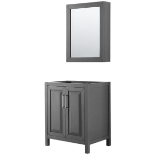 A thumbnail of the Wyndham Collection WCV252530SCXSXXMED Dark Gray / Polished Chrome Hardware