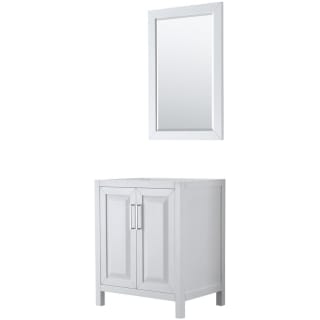 A thumbnail of the Wyndham Collection WCV252530SCXSXXM24 White / Polished Chrome Hardware