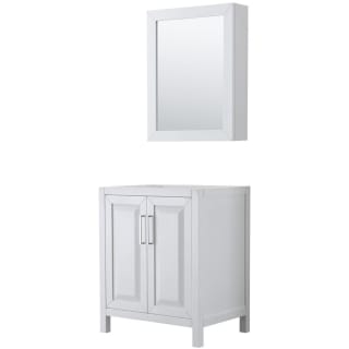 A thumbnail of the Wyndham Collection WCV252530SCXSXXMED White / Polished Chrome Hardware