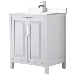 A thumbnail of the Wyndham Collection WCV252530S-VCA-MXX White / White Cultured Marble Top / Polished Chrome Hardware