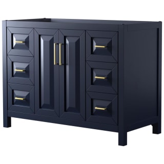 A thumbnail of the Wyndham Collection WCV252548SCXSXXMXX Dark Blue / Brushed Gold Hardware