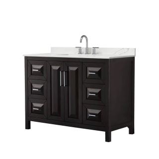 A thumbnail of the Wyndham Collection WCV252548S-QTZ-US3MXX Dark Espresso / Giotto Quartz Top / Polished Chrome Hardware