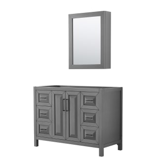 A thumbnail of the Wyndham Collection WCV252548SCXSXXMED Dark Gray / Matte Black Hardware