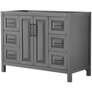 A thumbnail of the Wyndham Collection WCV252548SCXSXXMXX Dark Gray / Matte Black Hardware