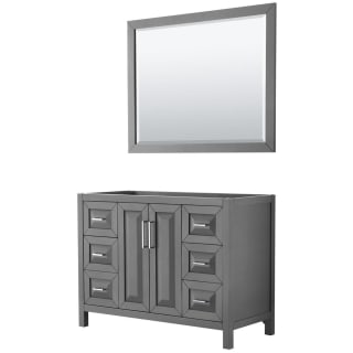 A thumbnail of the Wyndham Collection WCV252548SCXSXXM46 Dark Gray / Polished Chrome Hardware