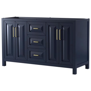 A thumbnail of the Wyndham Collection WCV252560DCXSXXMXX Dark Blue / Brushed Gold Hardware