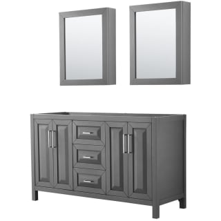 A thumbnail of the Wyndham Collection WCV252560DCXSXXMED Dark Gray / Polished Chrome Hardware