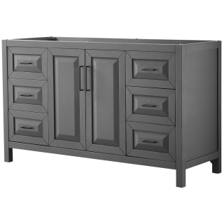 A thumbnail of the Wyndham Collection WCV252560SCXSXXMXX Dark Gray / Matte Black Hardware