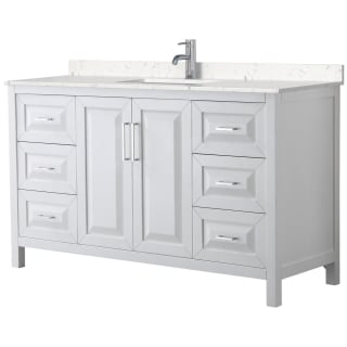A thumbnail of the Wyndham Collection WCV252560S-VCA-MXX White / Carrara Cultured Marble Top / Polished Chrome Hardware