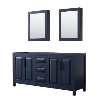 A thumbnail of the Wyndham Collection WCV252572DCXSXXMED Dark Blue / Matte Black Hardware