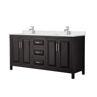 A thumbnail of the Wyndham Collection WCV252572D-QTZ-UNSMXX Dark Espresso / Giotto Quartz Top / Polished Chrome Hardware