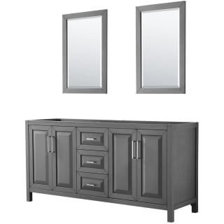 A thumbnail of the Wyndham Collection WCV252572DCXSXXM24 Dark Gray / Polished Chrome Hardware