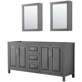 A thumbnail of the Wyndham Collection WCV252572DCXSXXMED Dark Gray / Polished Chrome Hardware