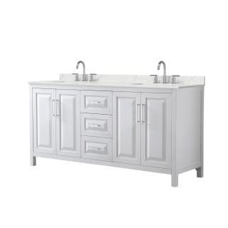 A thumbnail of the Wyndham Collection WCV252572D-QTZ-US3MXX White / Giotto Quartz Top / Polished Chrome Hardware