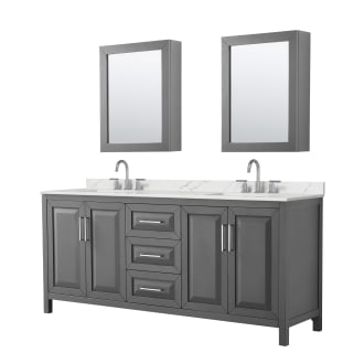 A thumbnail of the Wyndham Collection WCV252580D-QTZ-US3MED Dark Gray / Giotto Quartz Top / Polished Chrome Hardware