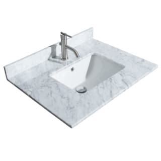 A thumbnail of the Wyndham Collection WCVVCA130STOPUNS White Carrara Marble