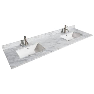 A thumbnail of the Wyndham Collection WCVVCA172DTOPUNS White Carrara Marble