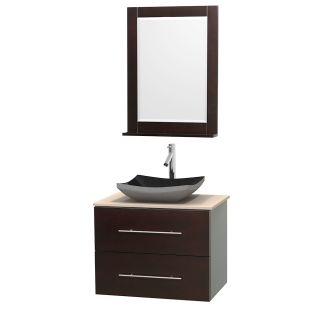 A thumbnail of the Wyndham Collection WCVW00930SESIVOVM24 Altair Black Granite Sink