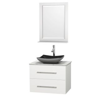 A thumbnail of the Wyndham Collection WCVW00930SWHCMOVM24 Altair Black Granite Sink