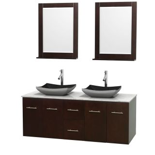 A thumbnail of the Wyndham Collection WCVW00960DESCMOVM24 Altair Black Granite Sink