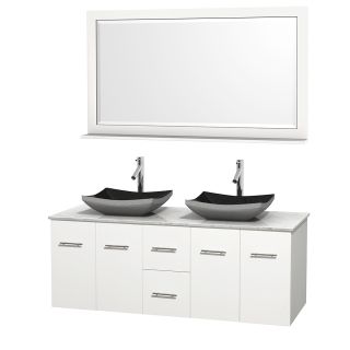 A thumbnail of the Wyndham Collection WCVW00960DWHCMOVM58 Altair Black Granite Sink