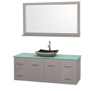 A thumbnail of the Wyndham Collection WCVW00960SGOGGOVM58 Altair Black Granite Sink