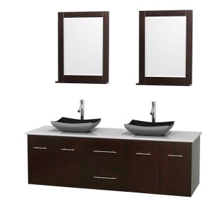 A thumbnail of the Wyndham Collection WCVW00972DESWSOVM24 Altair Black Granite Sink