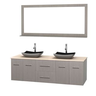 A thumbnail of the Wyndham Collection WCVW00972DGOIVOVM70 Altair Black Granite Sink