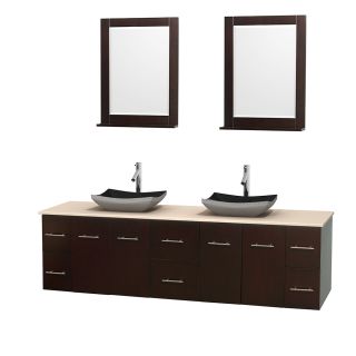A thumbnail of the Wyndham Collection WCVW00980DESIVOVM24 Altair Black Granite Sink