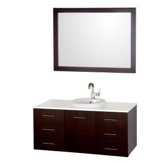 A thumbnail of the Wyndham Collection WC-B400-48 Espresso / White Top
