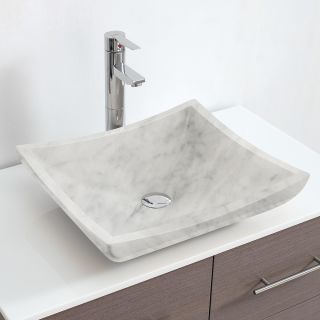 A thumbnail of the Wyndham Collection WC-GS003 White Carrera Marble