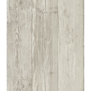 York Wallcoverings Zb3347 Gray Black Off White Wide Wooden