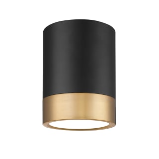 A thumbnail of the Z-Lite 1006F6-LED Matte Black / Modern Gold