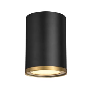 A thumbnail of the Z-Lite 2303F1 Matte Black / Rubbed Brass