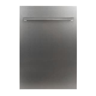 ZLINE DW-SN-H-18 Snow Finished Stainless 18 Inch Wide 16 Place Setting  Energy Star Rated Built-In Top Control Dishwasher with Stainless Steel Tub  