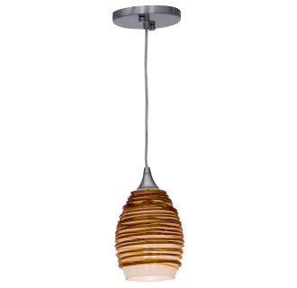 A thumbnail of the Access Lighting 23733AMB Shown in Brushed Steel 