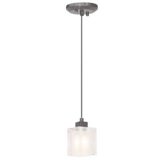 A thumbnail of the Access Lighting 23905 Shown in Brushed Steel / Frosted / Clear