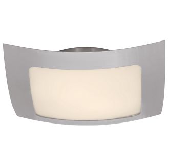 A thumbnail of the Access Lighting 50068 Shown in Brushed Steel / Opal
