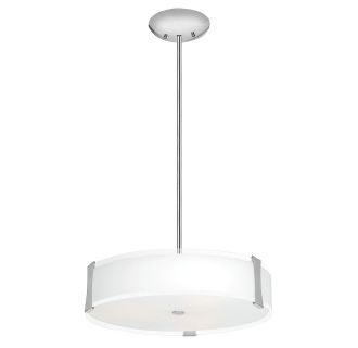 A thumbnail of the Access Lighting 50123 Shown in Brushed Steel / Opal